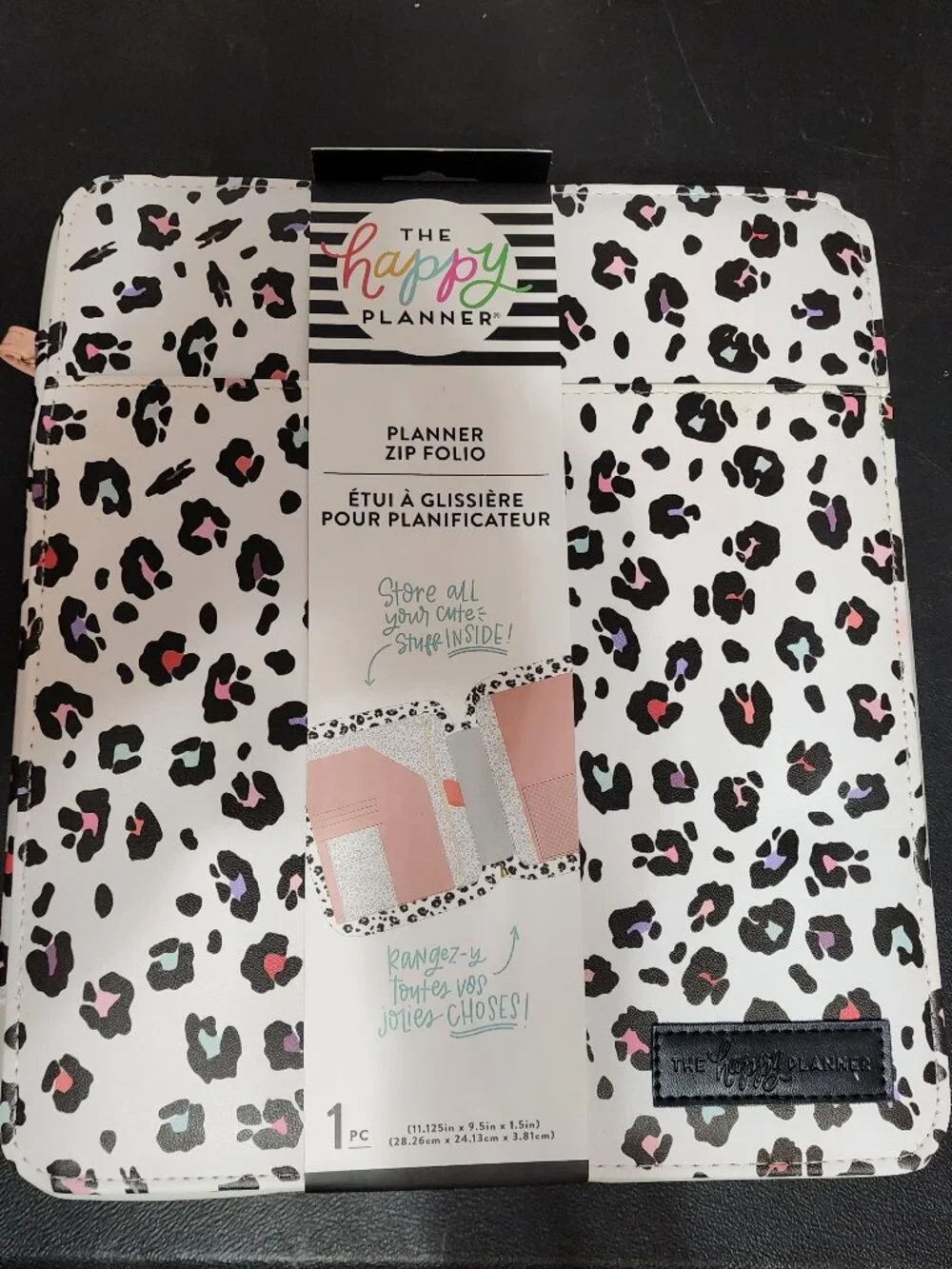 Zip Folio Classic Happy Planner- NWT